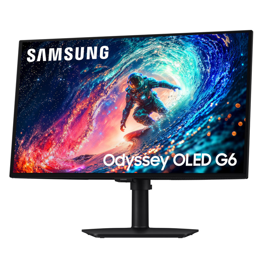 SAMSUNG 27 inch Odyssey G6 QHD OLED Gaming Monitor 240Hz 0.03ms HDR10+ Gsync Freesync DP + HDMI - (LS27HG612SNXZA) [Canada Version] 🍁 All In One Marketplace Canada