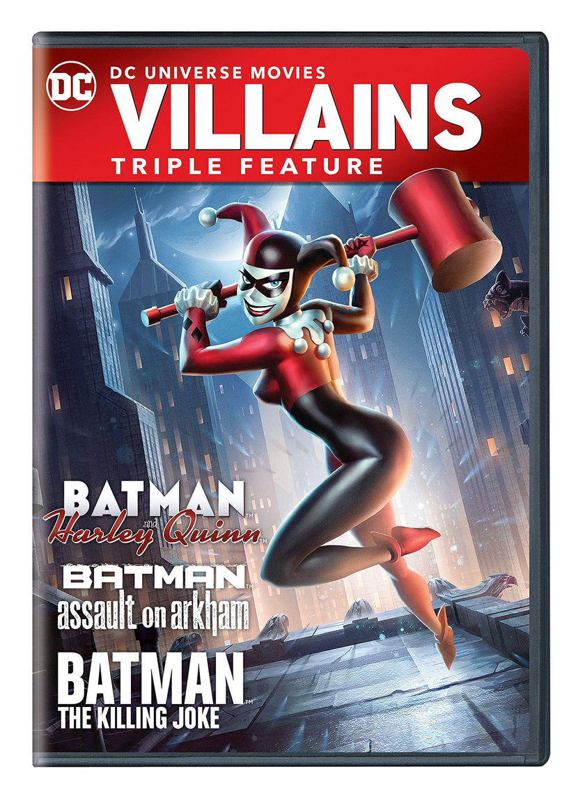 Batman and Harley Quinn Triple Feature - DVD
