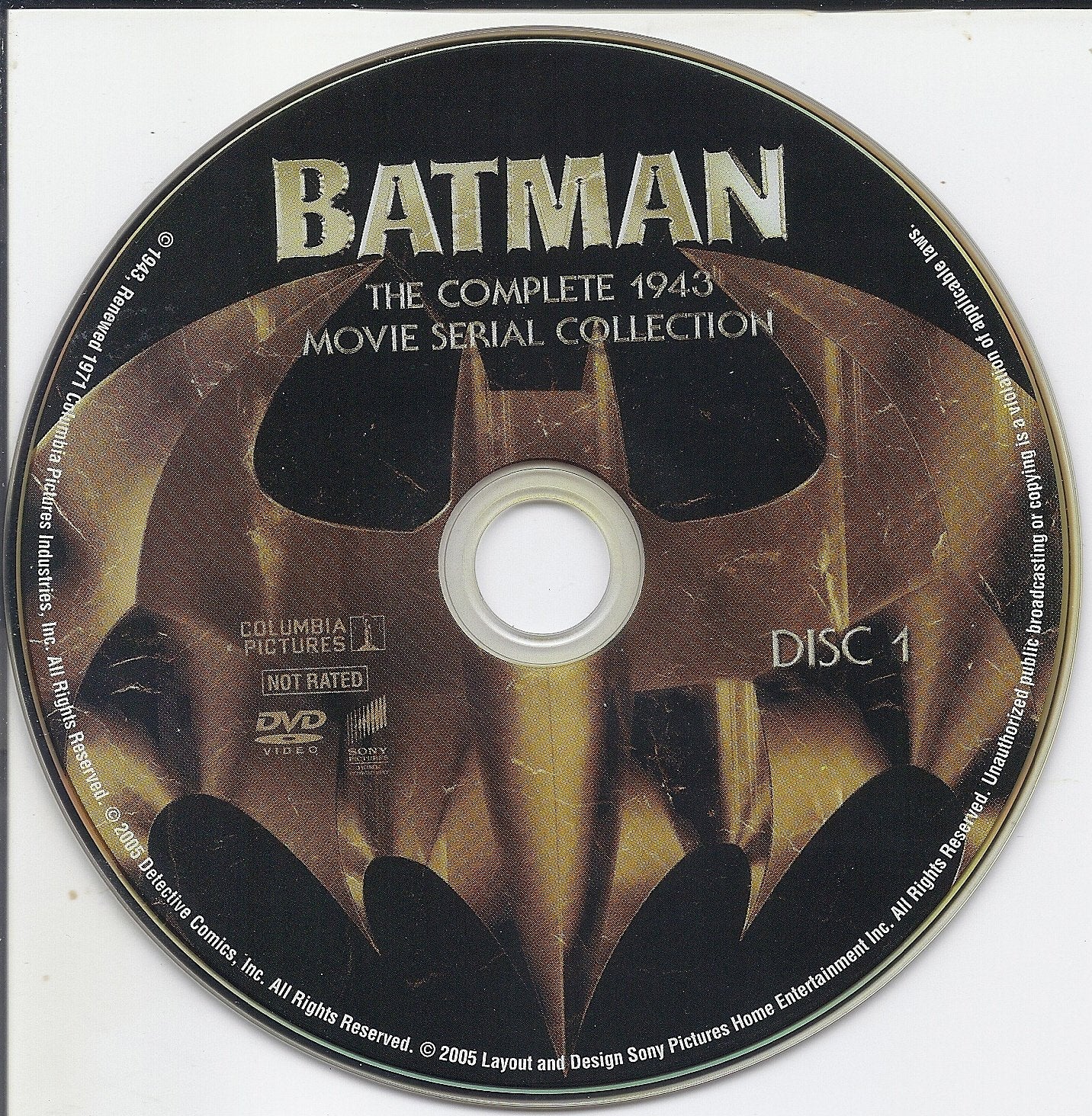 Batman (The Complete 1943 Serial Collection) - DVD (Used)