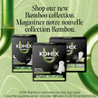 Kotex Bamboo Ultra Thin Pads with Wings, Heavy Absorbency, 88 Count 🍁 All In One Marketplace Canada