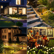 iBaycon 8 Pack Solar Firefly Lights Garden Pathway Outdoor Decor Warm White 🍁 All In One Marketplace Canada
