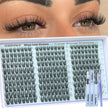 Wispy Lash Clusters Kit Eyelash Clusters Natural Cluster Lashes Extension Kit Eyelash Extension10-16mm CC Curve For DIY 🍁 All In One Marketplace Canada