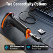 Tera Barcode Scanner Wireless 1D Laser Cordless Barcode Reader with Battery Level Indicator, Versatile 2 in 1 2.4Ghz Wireless and USB 2.0 Wired 🍁 All In One Marketplace Canada