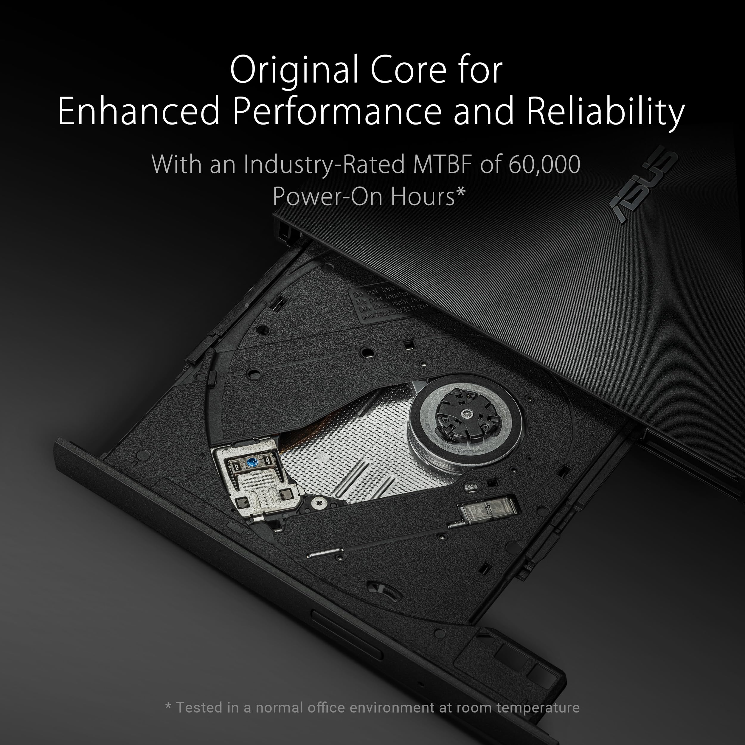 ASUS ZenDrive V1M External DVD Drive and Writer with Built-in Cable-Storage Design, USB-C Interface, Compatible with Win 11 and macOS, M-DISC Support (SDRW-08V1M-U) 🍁 All In One Marketplace Canada