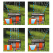 Gardena N83-SZMXFP Frost-Proof ZoomMaxx Oscillating Sprinkler on Spike, 2,300 Sq. Ft. Coverage, Spike Base for Flexible and Precise Watering, Includes Waterstop Quick Connector, Made in Germany 🍁 All In One Marketplace Canada