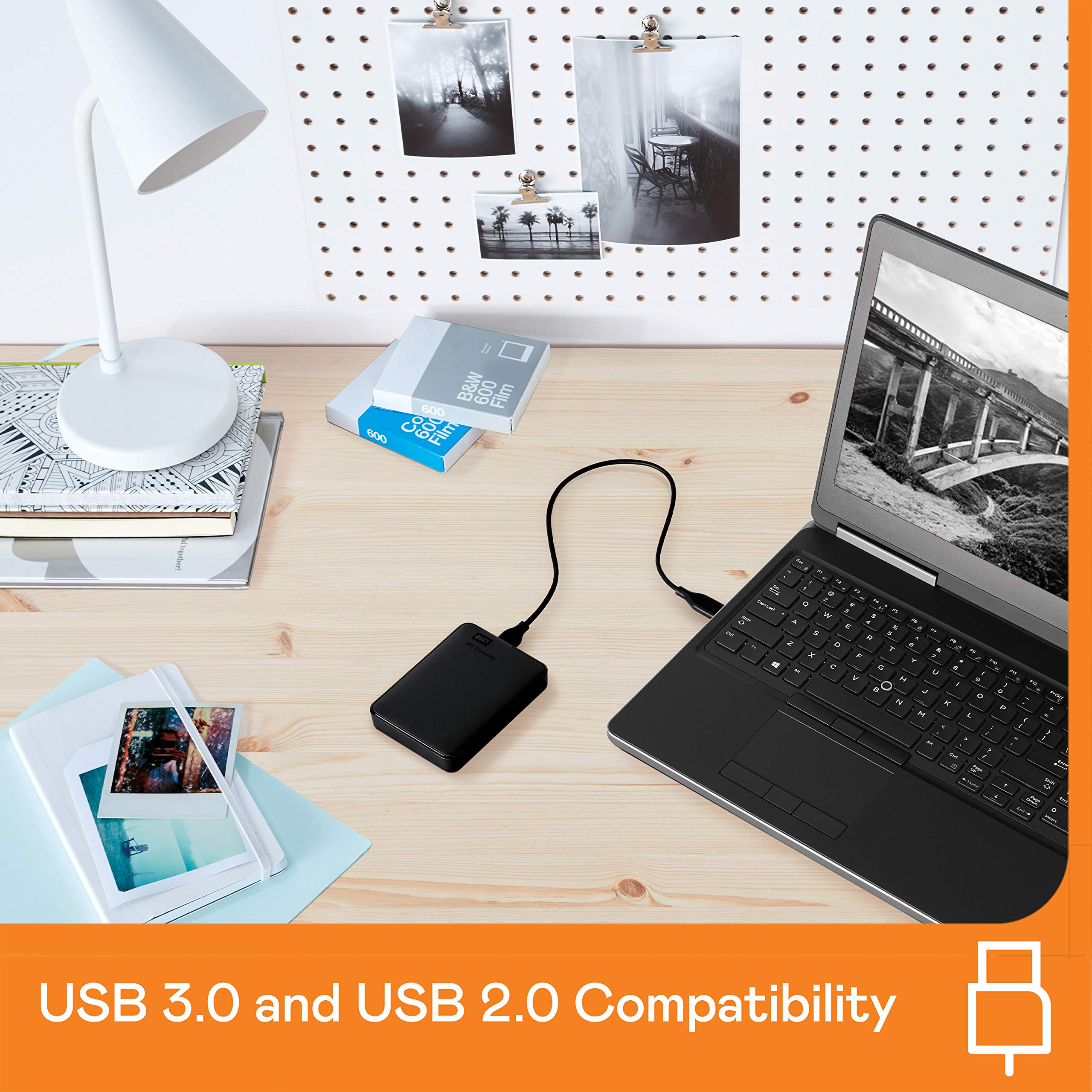 Western Digital 5TB Elements Portable External Hard Drive, USB 3.0 - Western DigitalBU6Y0050BBK-WESN,Black 🍁 All In One Marketplace Canada