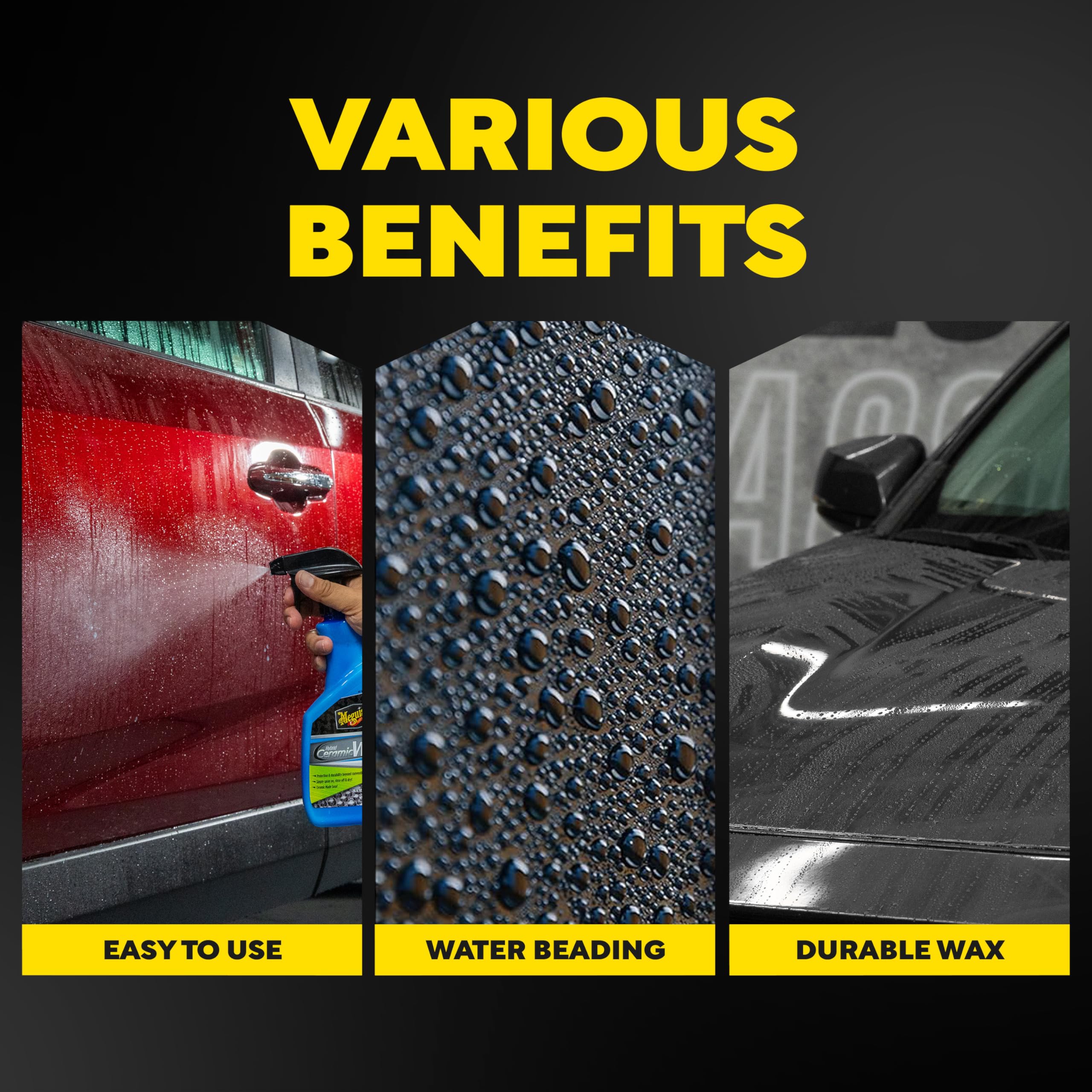 Meguiar's Hybrid Ceramic Wax - Easy to Use Ceramic Wax Protection, 768mL - G190526C 🍁 All In One Marketplace Canada