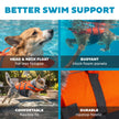 Outward Hound Granby Splash Orange Dog Life Jacket, Medium 🍁 All In One Marketplace Canada