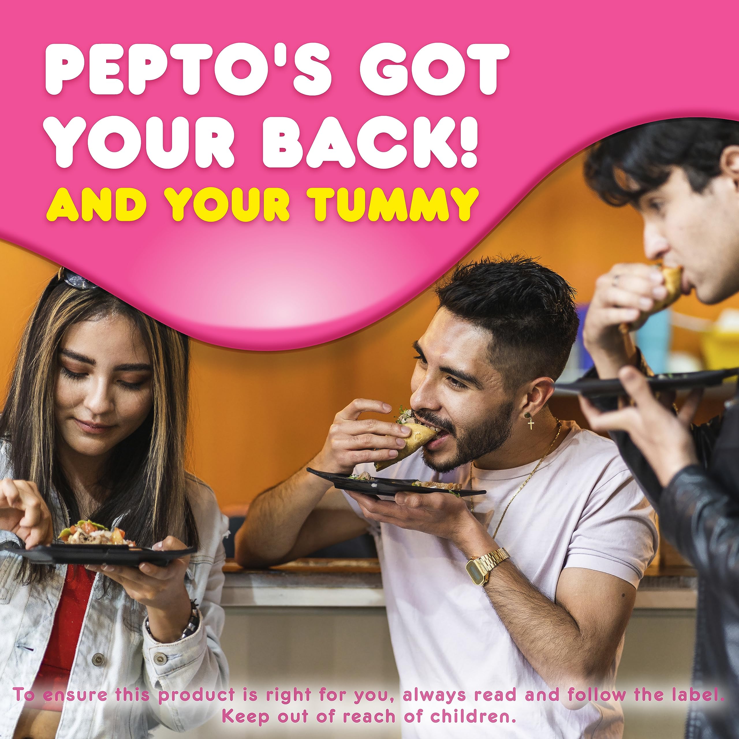 Pepto Bismol Liquid, Upset Stomach Relief, Diarrhea Relief, Heartburn, Nausea, Indigestion, Upset Stomach, Original Flavor, Pack of 2, 480mL each 🍁 All In One Marketplace Canada