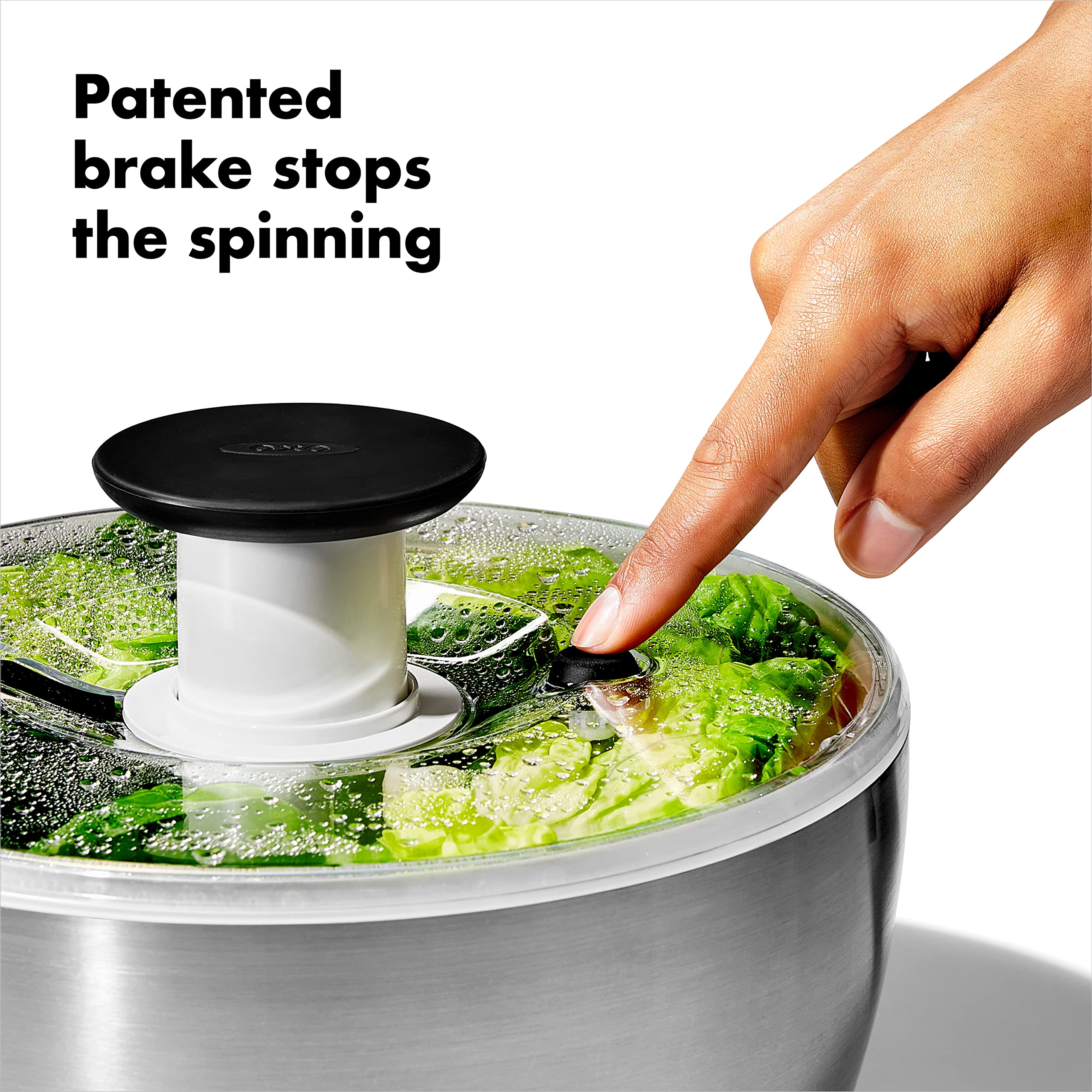 OXO Good Grips Good Grips Steel Salad Spinner 🍁 All In One Marketplace Canada