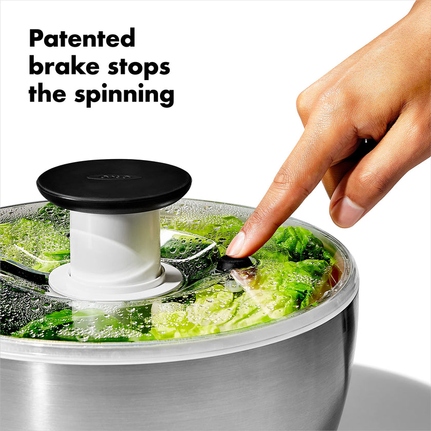 OXO Good Grips Good Grips Steel Salad Spinner 🍁 All In One Marketplace Canada
