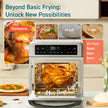 Cosori 11-in-1 Air Fryer Oven, 13Qt Small Footprint Airfryer combo with Rotisserie, Toast, Bake, Roast, Reheat Functions and more, Recipe Book & 6 Accessories Included, Perfect for Small Contertop 🍁 All In One Marketplace Canada