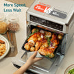 Cosori 11-in-1 Air Fryer Oven, 13Qt Small Footprint Airfryer combo with Rotisserie, Toast, Bake, Roast, Reheat Functions and more, Recipe Book & 6 Accessories Included, Perfect for Small Contertop 🍁 All In One Marketplace Canada