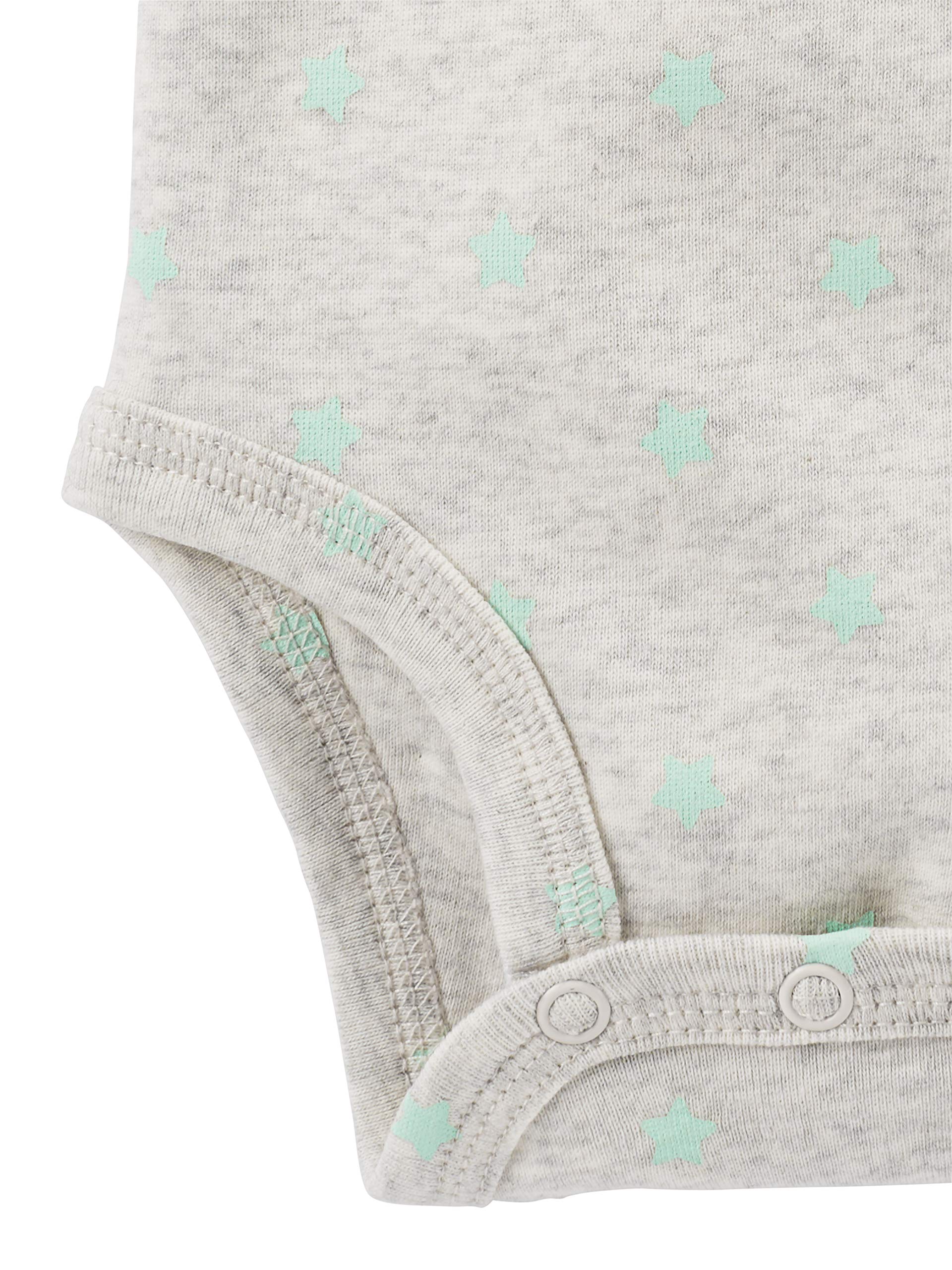 Simple Joys by Carter's Baby 6-Piece Neutral Bodysuits (Short and Long Sleeve) and Pants Set, Gray Lamb, 3-6 Months 🍁 All In One Marketplace Canada