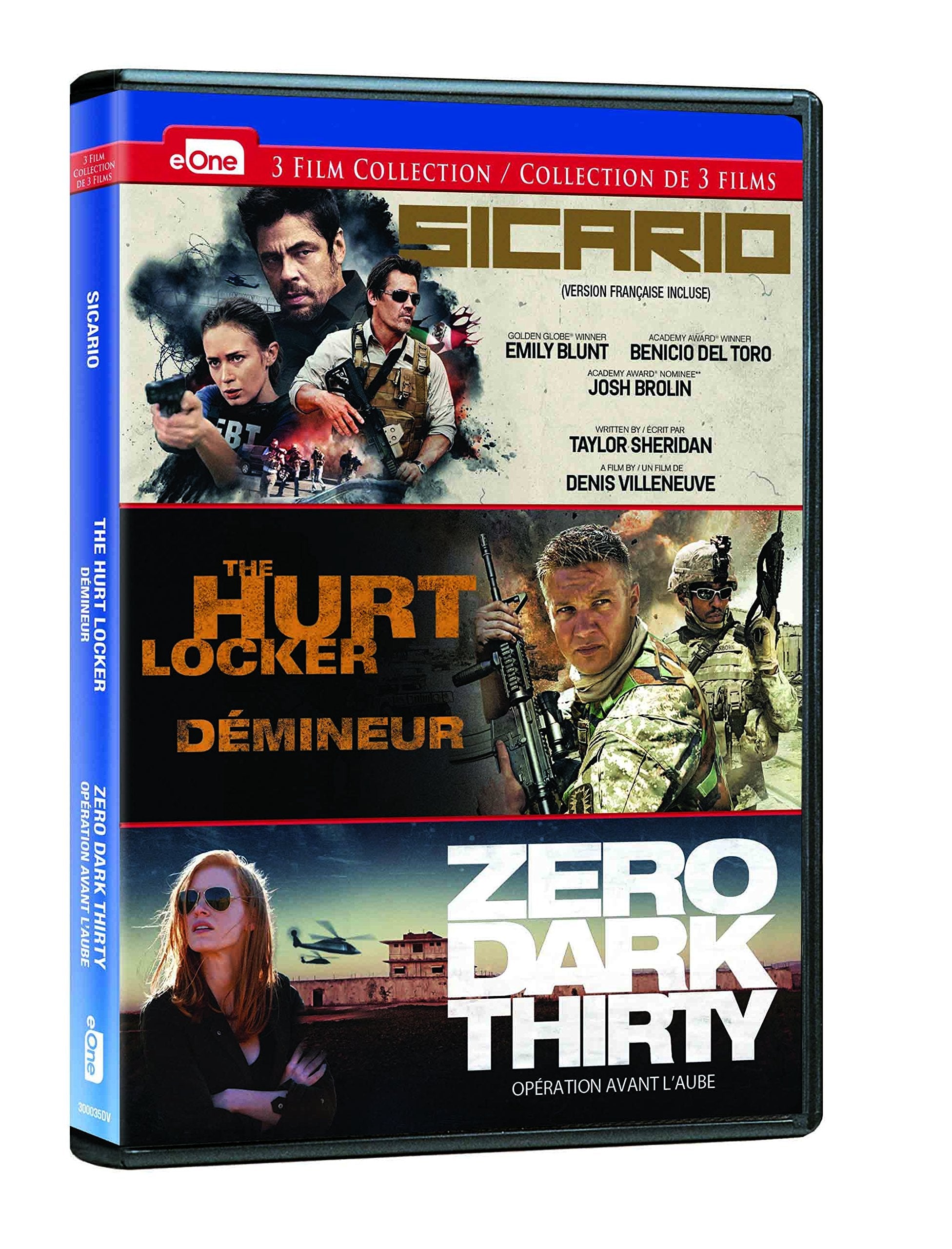 Sicario/Hurt Locker/Zero Dark Thirty: DVD Triple Feature (Bilingual)