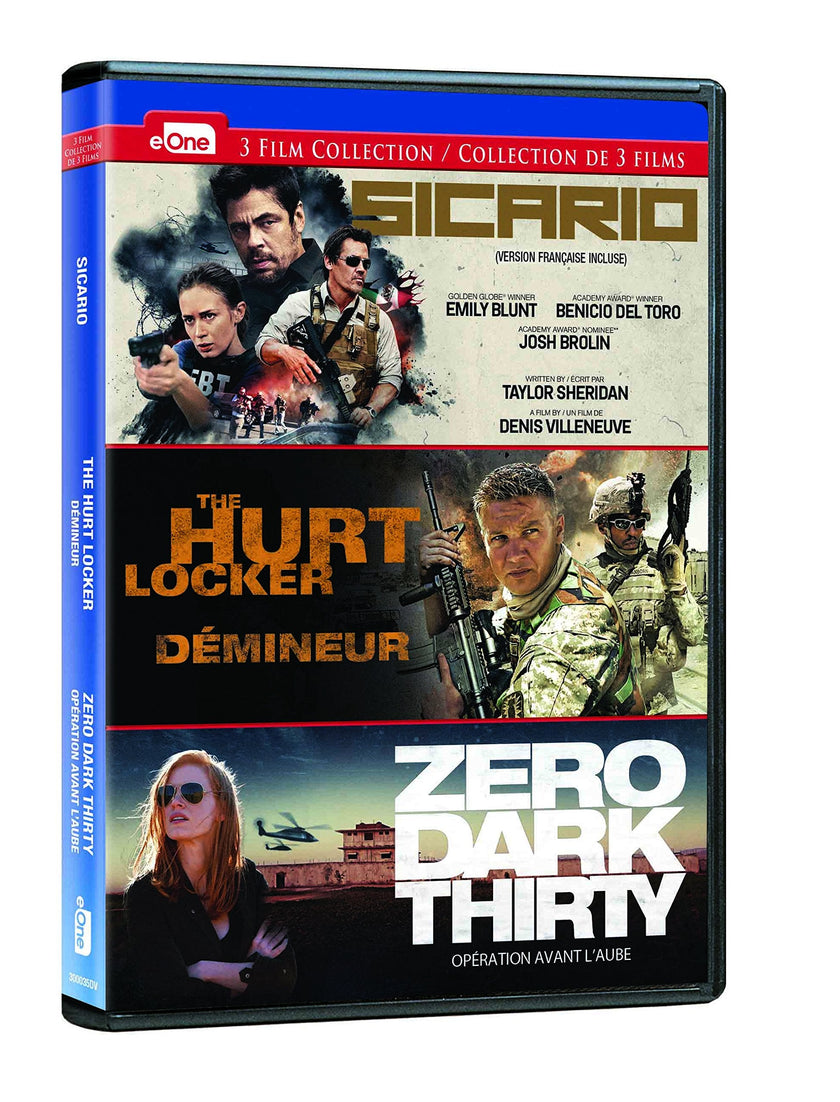 Sicario/Hurt Locker/Zero Dark Thirty: DVD Triple Feature (Bilingual)
