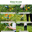 Walensee Weed Puller, Stand Up Weeder Hand Tool, Long Handle Garden Weeding Tool with 3 Claws, Hand Weed Hound Weed Puller for Dandelion, Standup Weed Root Pulling Tool and Picker, Grabber (1 Pack) 🍁 All In One Marketplace Canada