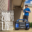 Westinghouse ePX3100v Electric Pressure Washer, 2100 Max PSI 1.76 Max GPM, Built-in Carry Handle, Detachable Foam Cannon, Pro-Style Steel Wand, 3-Nozzle Set, for Cars/Fences/Driveways/Home/Patios 🍁 All In One Marketplace Canada