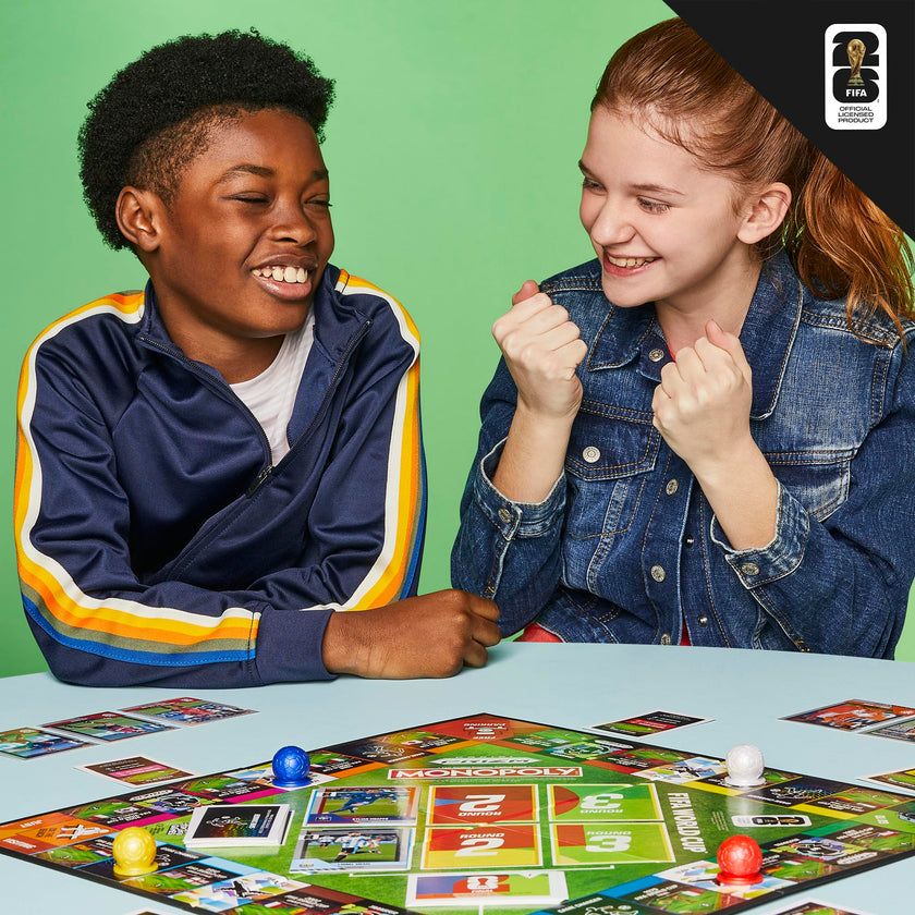 Monopoly Panini Prizm: FIFA World Cup Game I Soccer Board Game with Monopoly Panini Prizm FIFA World Cup 2026 Trading Cards I Ages 8+ (English Version) 🍁 All In One Marketplace Canada