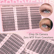 Goddvenus Lash Clusters Kit 9-14mm 300pcs Wispy Eyelash Cluster Lashes Natural DIY Lash Extension Kit Short Cluster Eyelash Extensions C Curl 🍁 All In One Marketplace Canada