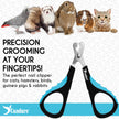 Candure Cat Nail Clippers for Indoor Cats, Rabbits, Hamsters, and Birds with Precise Angled Edges to Ensure Easy & Safe Trimming Stainless Steel Cat & Dog Nail Trimmer for At-Home Cat Grooming 🍁 All In One Marketplace Canada