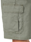 Wrangler Authentics Men's Classic Cargo Stretch Short, Dusty Olive, 32 🍁 All In One Marketplace Canada