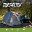 Napier Backroadz SUV Tent | 10' x 10' Vehicle Camping Tent | Fits All CUVs, SUVs, and Minivans | Sleeps 5 | Spacious, Durable, Easy Set-up | Gray/Green | Model 19100 🍁 All In One Marketplace Canada