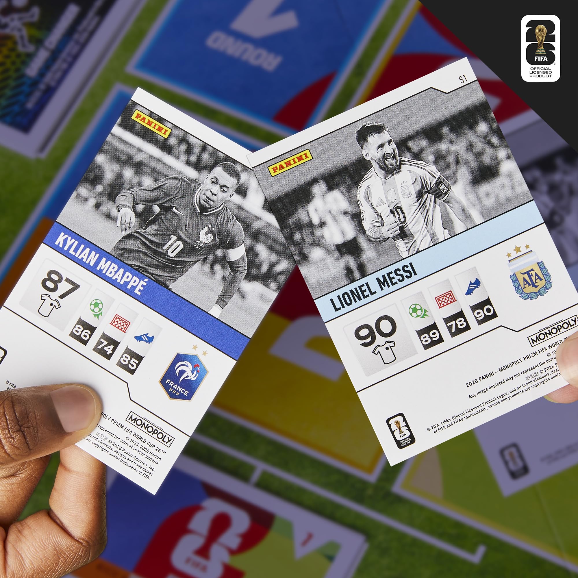 Monopoly Panini Prizm: FIFA World Cup Game I Soccer Board Game with Monopoly Panini Prizm FIFA World Cup 2026 Trading Cards I Ages 8+ (English Version) 🍁 All In One Marketplace Canada