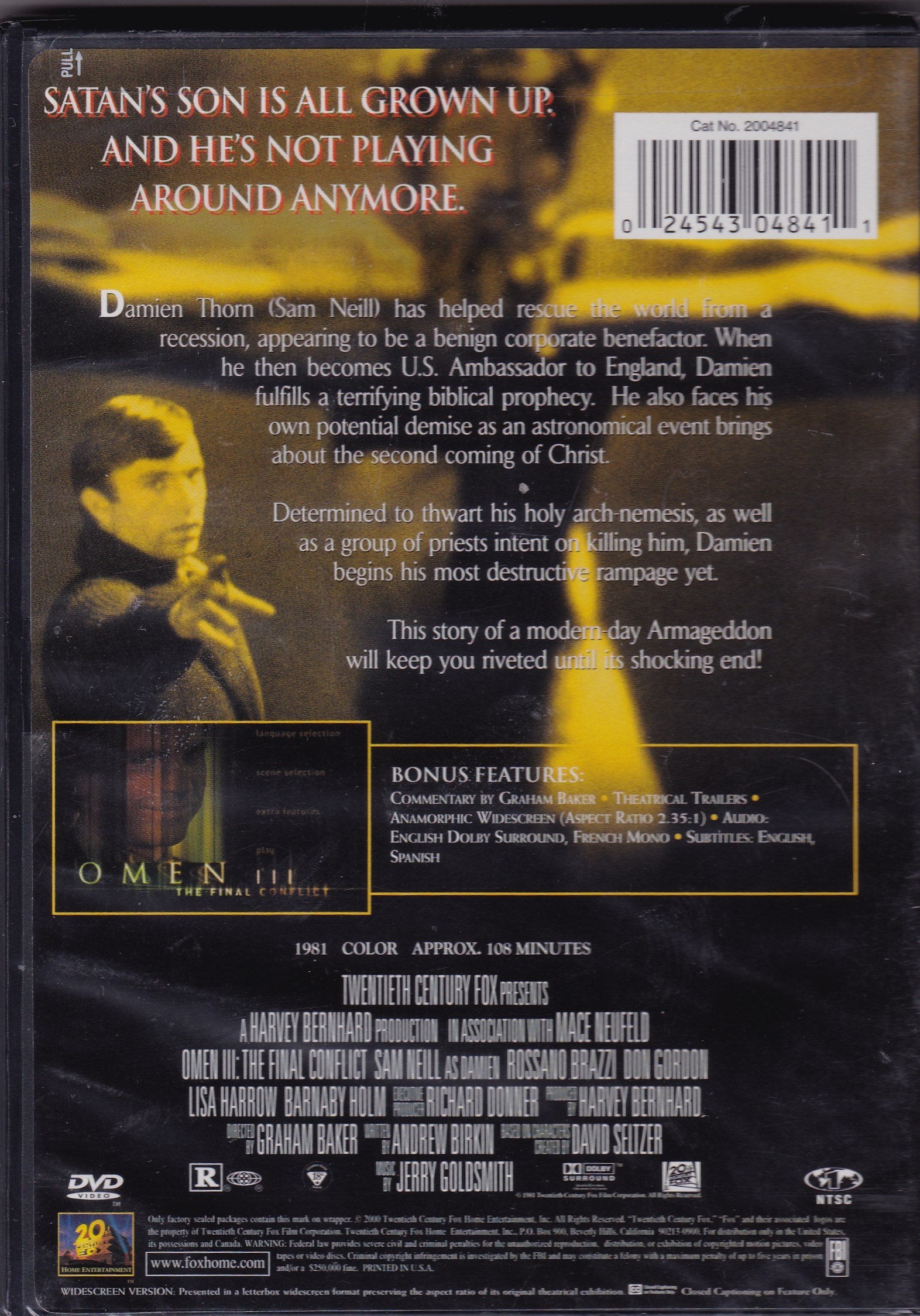 Omen III (Bilingual)