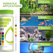 AAwipes Aquarium Ammonia Test Strips 8-in-1 | 50 Strips | Quick & Accurate Water Testing for Freshwater & Saltwater Tanks -Test pH, Carbonate, Alkalinity, Hardness, Chlorine, Nitrite, etc. (K02-50) 🍁 All In One Marketplace Canada