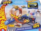 Hot Wheels Toy Car Track Set, Super Police Station Playset with 1:64 Scale Die-Cast Vehicle, Adjustable Loop for Multiple Ways to Race & Stunt 🍁 All In One Marketplace Canada