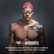 Speedo Vanquisher 2.0 Mirrored Swim Goggles, Panoramic, Anti-Glare, Anti-Fog with UV Protection, Horizon Blue, 1SZ 🍁 All In One Marketplace Canada