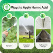 Humic Acid Organic Lawn Fertlizer - Fulvic Humic Mineral Blend for Trees, Shrubs, Ornamentals, Vegetables & Crops - Enhancer & Garden Soil Conditioner by FoliarTech, 4L 🍁 All In One Marketplace Canada