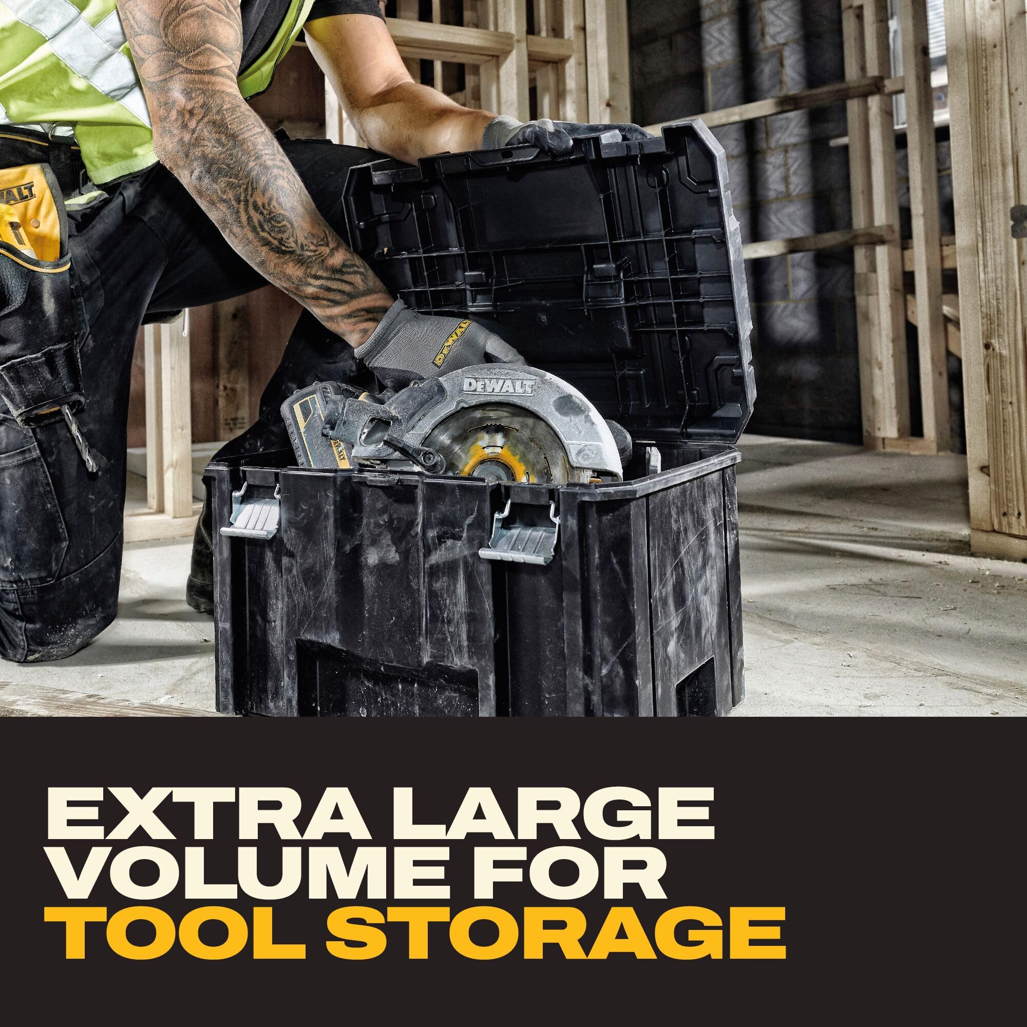 DEWALT TSTAK Tool Box, Deep (DWST17806), Black 🍁 All In One Marketplace Canada