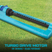 Aqua Joe SJI-OMS16 Indestructible Metal Base Oscillating Sprinkler with Adjustable Spray 🍁 All In One Marketplace Canada