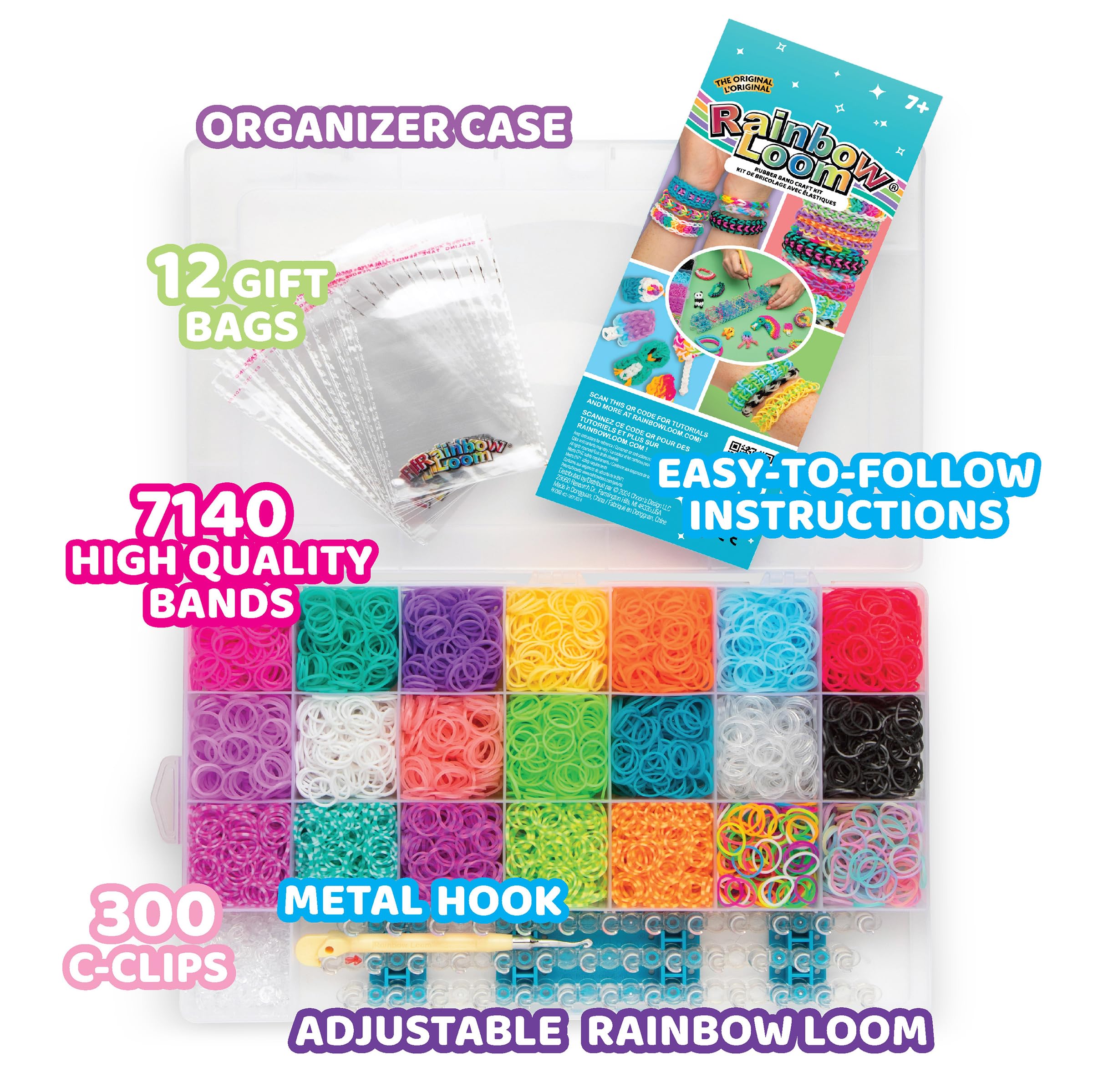 Rainbow Loom Mega Combo Set 🍁 All In One Marketplace Canada