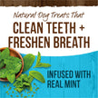 Merrick Fresh Kisses Mint Breath Strips Medium Brush Dental Dog Treat - Value Box (22 ct) 🍁 All In One Marketplace Canada