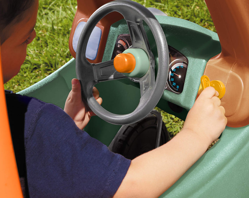 little tikes T-Rex Cozy Coupe by Dinosaur Ride-On Car for Kids, Multicolor Large 🍁 All In One Marketplace Canada