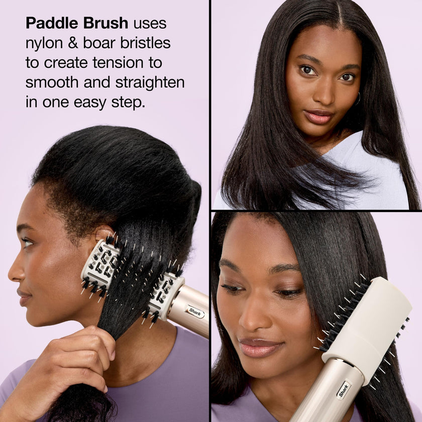 Shark HD430C FlexStyle Air Styling & Drying System, Powerful Hair Blow Dryer & Multi-Styler with Auto-Wrap Curlers, Paddle Brush, Oval Brush, Concentrator Attachment, Stone 🍁 All In One Marketplace Canada