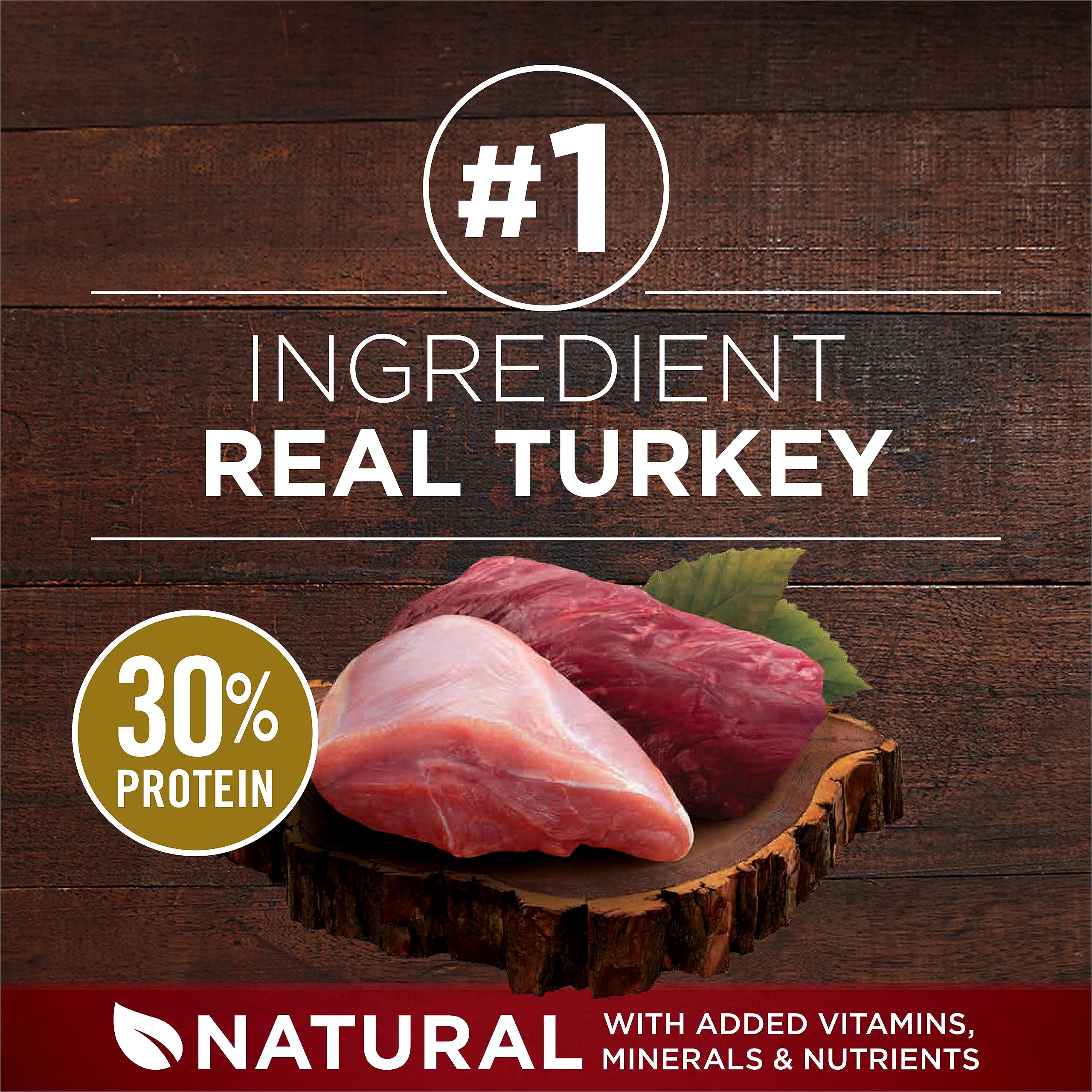 Purina ONE True Instinct High Protein Dry Dog Food, Turkey & Venison - 12.4 kg Bag (1 Pack) 🍁 All In One Marketplace Canada