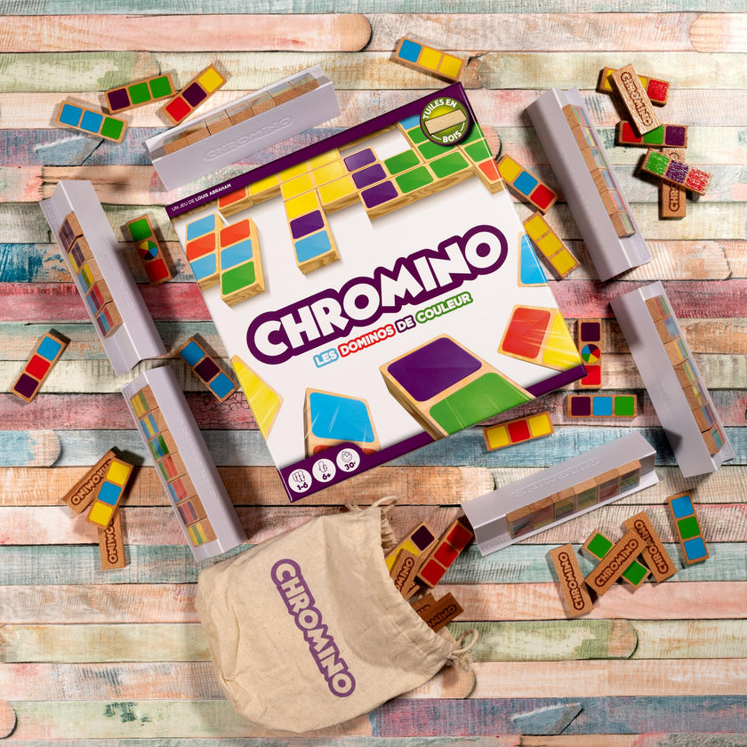 Chromino (Bilingual French/English Version) - A Game by Asmodee 🍁 All In One Marketplace Canada