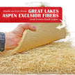 Nest Box Pads for Chicken Nesting Boxes - 13 x 13 Pads Made in USA from Sustainably Sourced Aspen Excelsior (5 Pack) 🍁 All In One Marketplace Canada