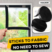 Hook and Loop Tape Roll with Heavy Duty Adhesive Industrial Strength Easy to Cut, Strong Hook and Loop Strips with Sticky Back, Black (Black, 1 Inch x 30 Feet) 🍁 All In One Marketplace Canada