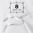 Utopia Bedding Duvet Cover Queen Size Set with Pillow Shams - Comforter Cover with Zipper Closure, 90X90 Inches & Pillow Shams 20X26 Inches (White) Comforter Not Included 🍁 All In One Marketplace Canada