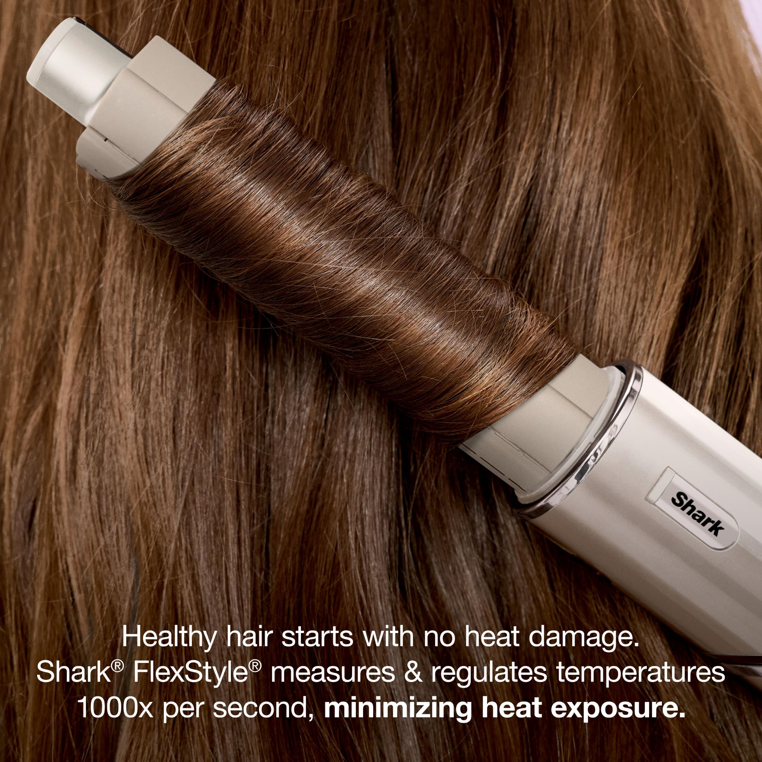 Shark HD430C FlexStyle Air Styling & Drying System, Powerful Hair Blow Dryer & Multi-Styler with Auto-Wrap Curlers, Paddle Brush, Oval Brush, Concentrator Attachment, Stone 🍁 All In One Marketplace Canada
