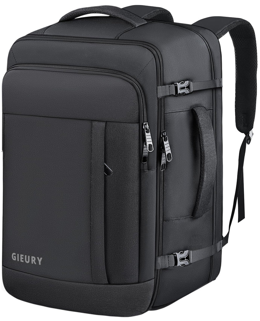 Carry On Backpack, 50L Travel Backpack, Luggage Backpack TSA Flight Approved Laptop Backpack for Men & Women, Large Expandable Backpack 40L Daypack Lightweight Business Weekender Bag, Black 🍁 All In One Marketplace Canada