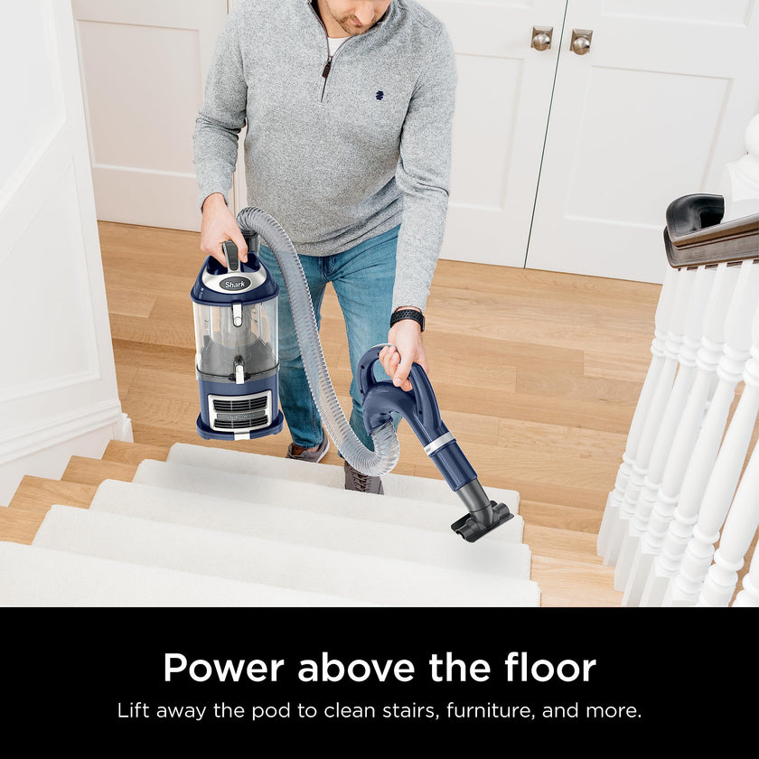 Shark NV380C Navigator Lift-Away Upright Vacuum, Large Dust Cup, Navy 🍁 All In One Marketplace Canada