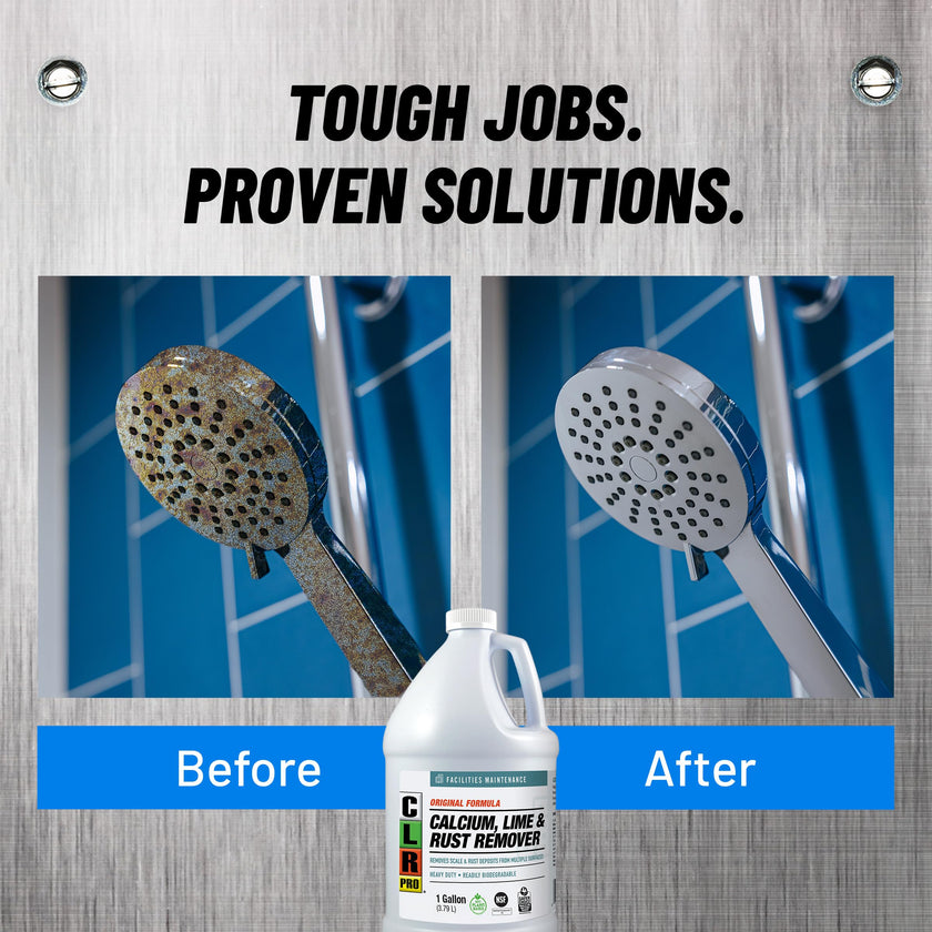 CLR Pro CL-4PRO Calcium, Lime and Rust Remover, 1 Gallon Bottle ( package may vary ) 🍁 All In One Marketplace Canada
