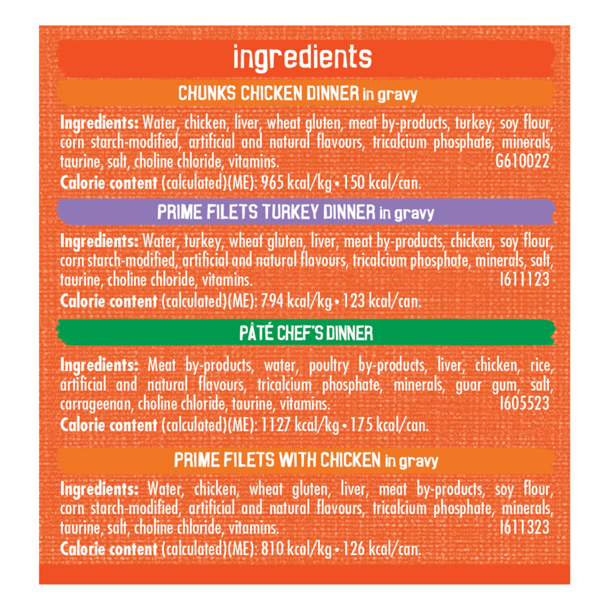 Friskies Poultry Wet Cat Food, Variety Pack 4 Flavours - 156 g Can (32 Pack) 🍁 All In One Marketplace Canada