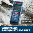 Bosch Blaze Pro Glm165-40 165Ft Laser Distance Measure with Color Backlit Display 🍁 All In One Marketplace Canada